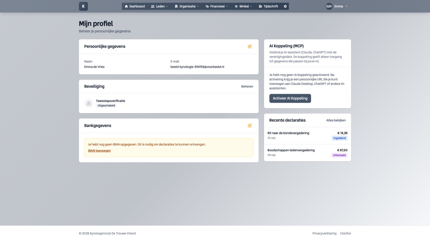 Je vereniging koppelen aan AI